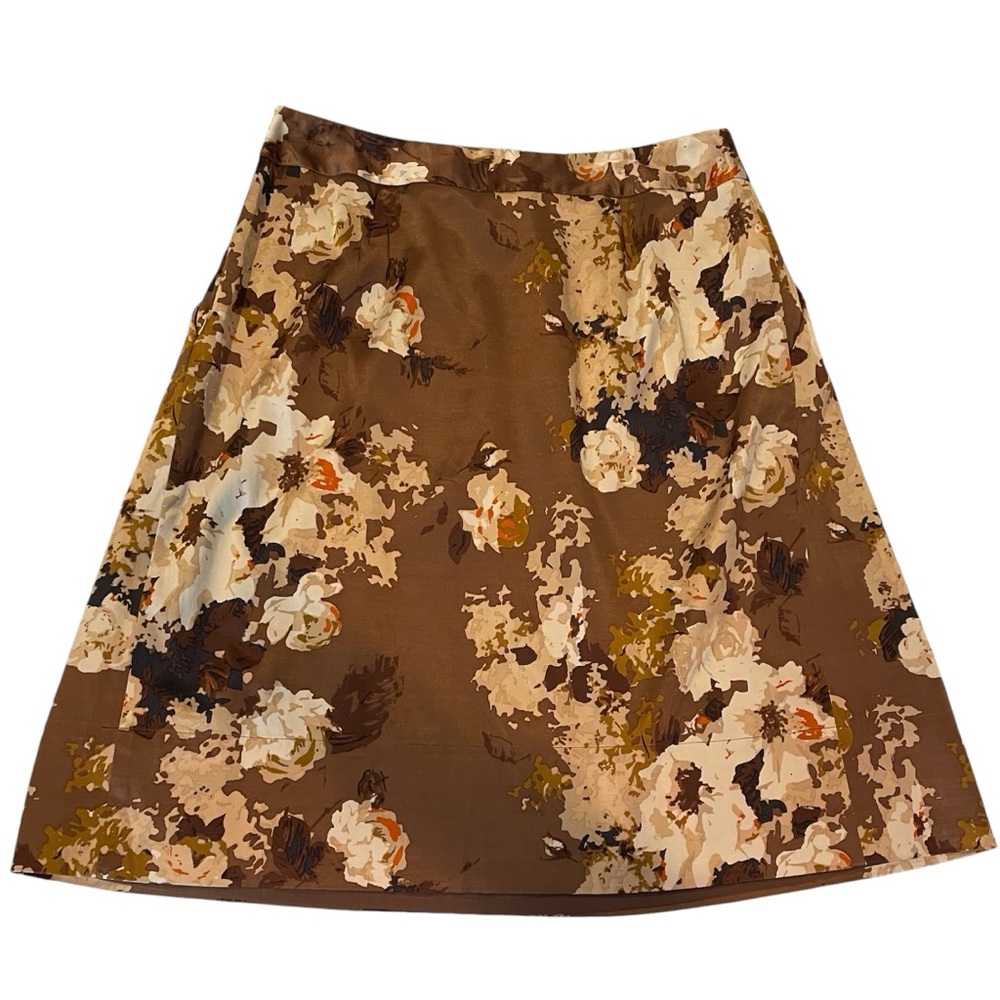 NWOT Talbots Beautiful Skirt in 🍂 Autumn Shades